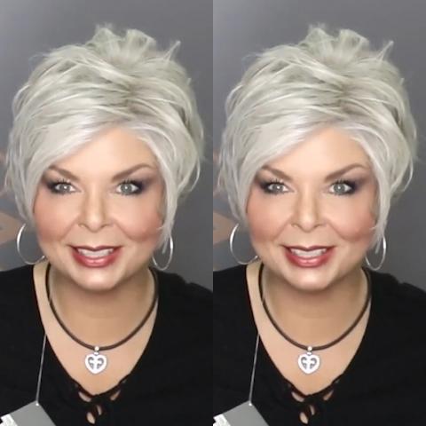 2021 Sweet White Short Wig