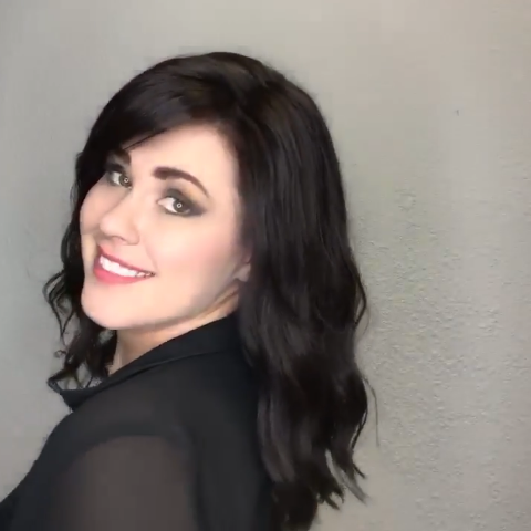 Supernatural Black Medium Long Micro Volume Wig