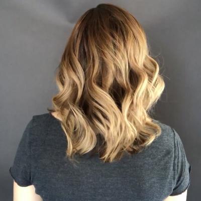 Super Fashion Brown Shoulder Wave Wig