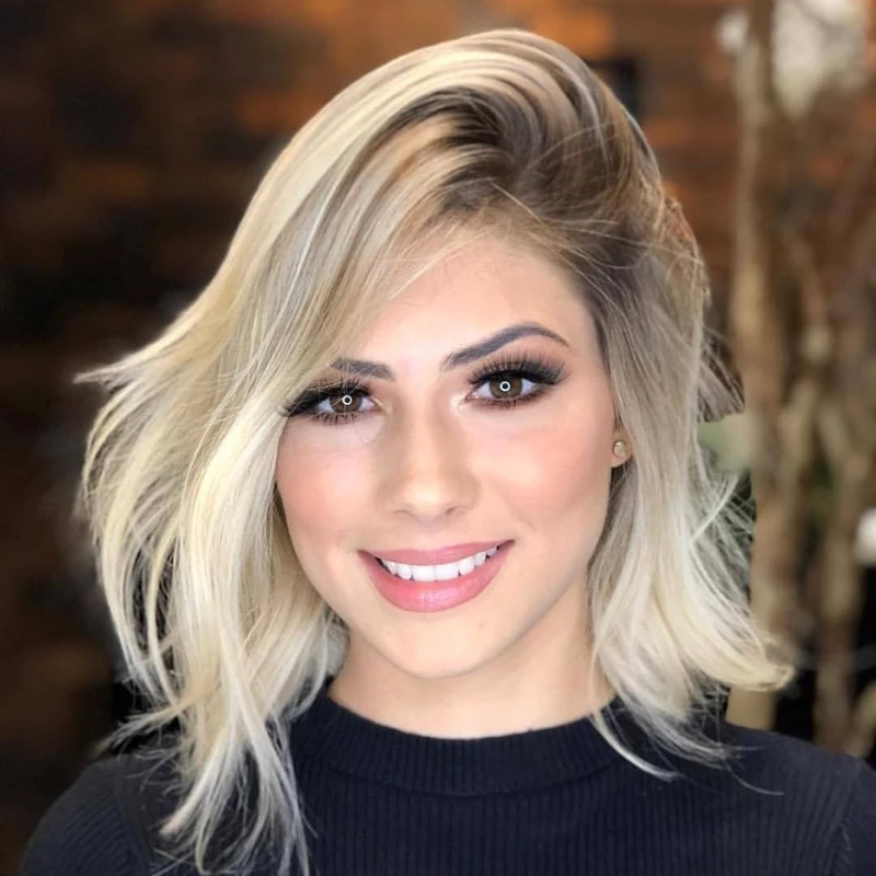 Golden Brown Bob Wig