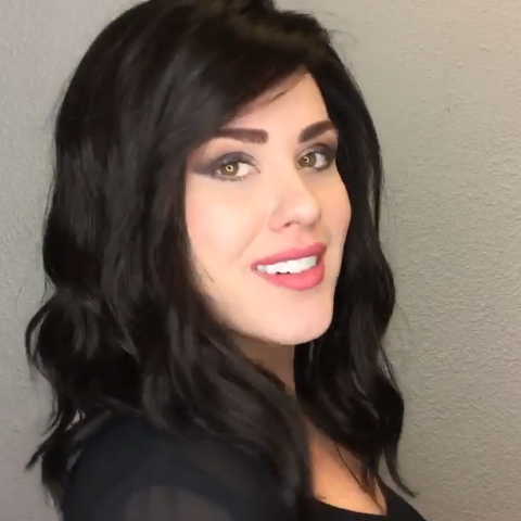 Supernatural Black Medium Long Micro Volume Wig