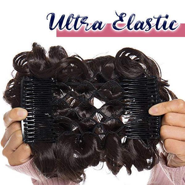 Curly Bun Comb Clip