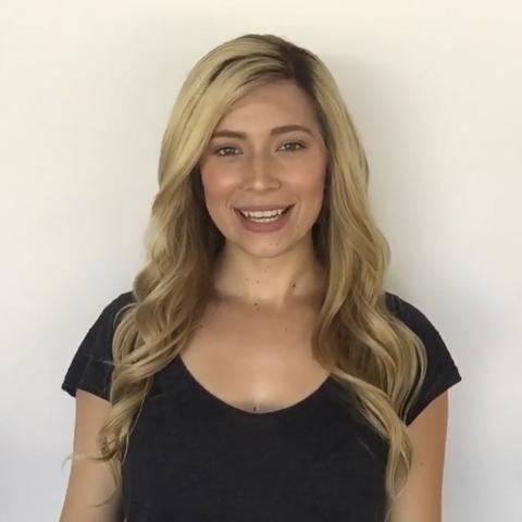 Stylish Personality Gold Long Wave Wig(Hair Root Black)