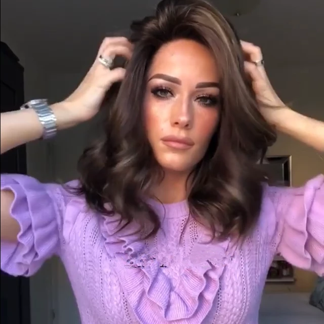 Beauty Brown Short Wavy