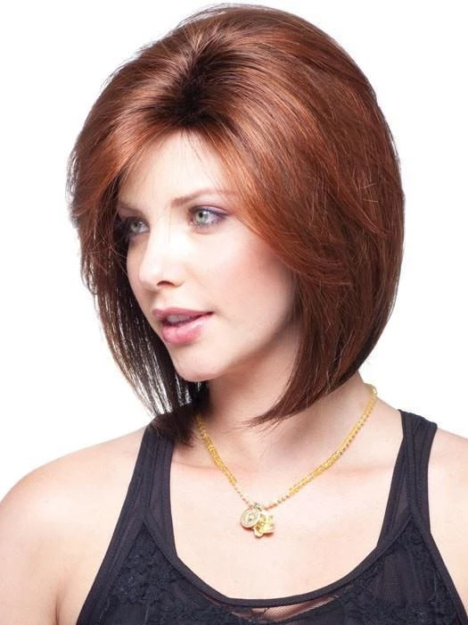 Straight Brown Bob Short Wig