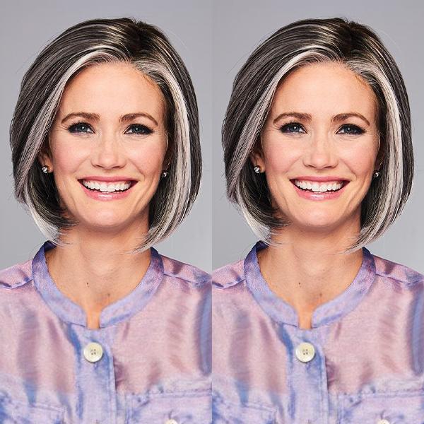 Queen Silver Gray BOB Wig