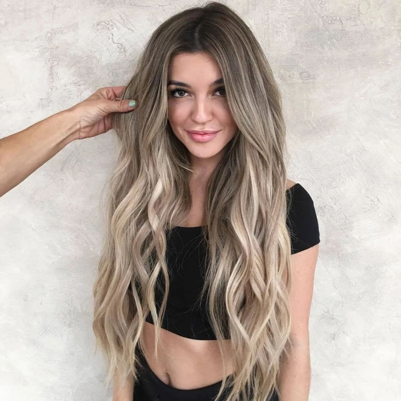 Fall Blond Wig