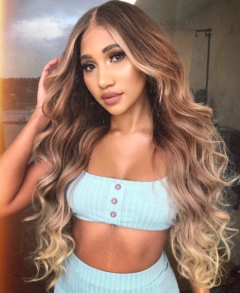 Brown Wavy