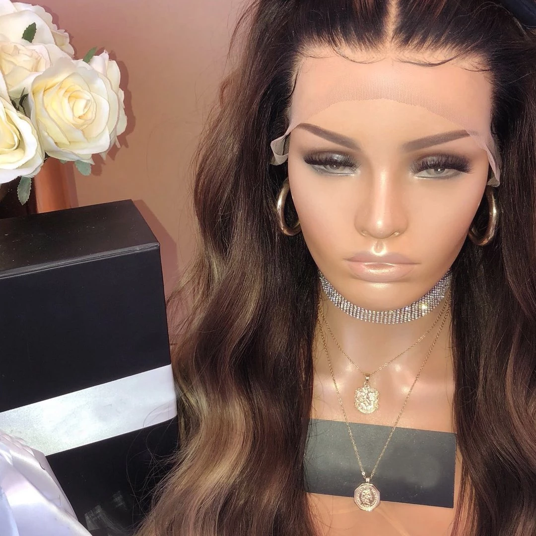 Black And Brown Wavy
