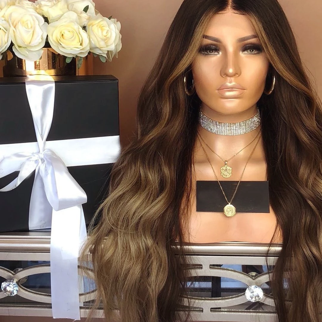 Black And Brown Wavy