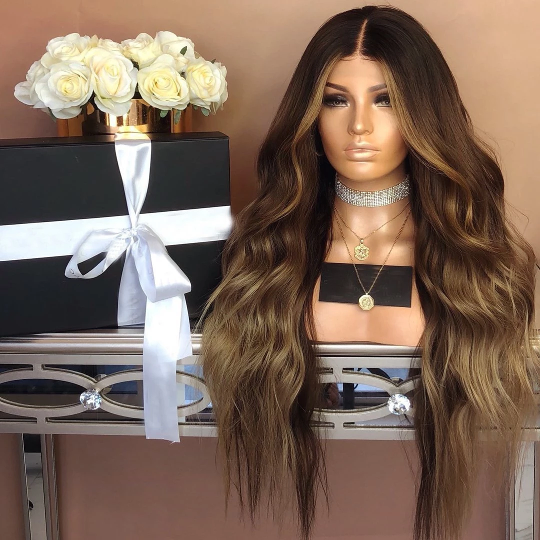 Black And Brown Wavy