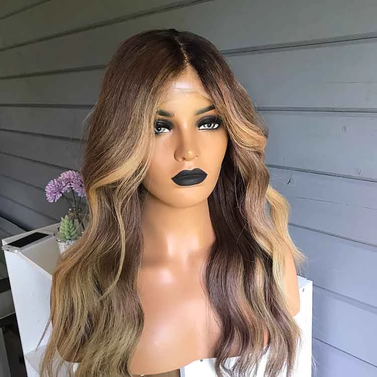 Golden Brown Wig