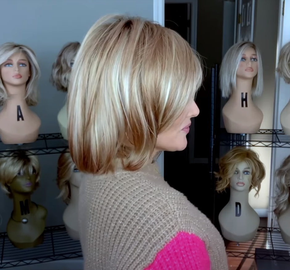 2021 Gold BOB Wig