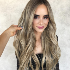 Beige Blond Wig