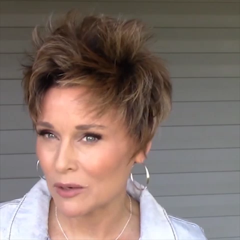 Tea Brown Short Wig