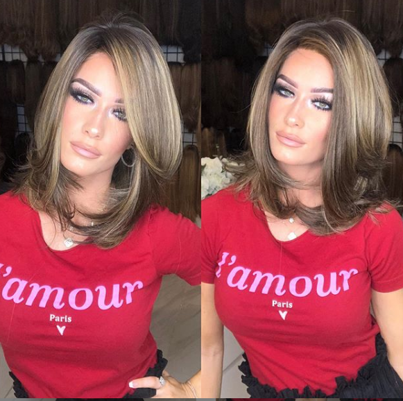 Gold Shoulder Wig