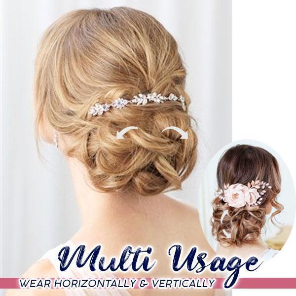 Curly Bun Comb Clip
