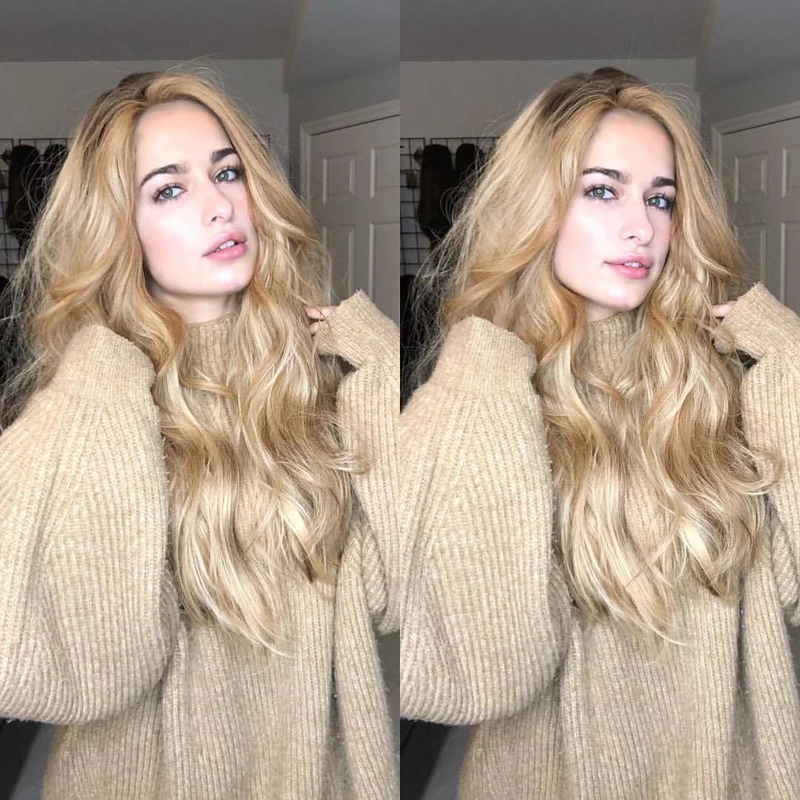 Gold Wig