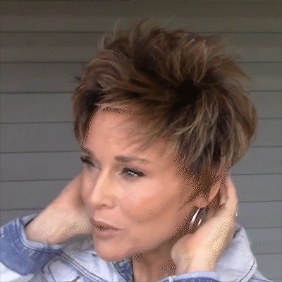 Tea Brown Short Wig