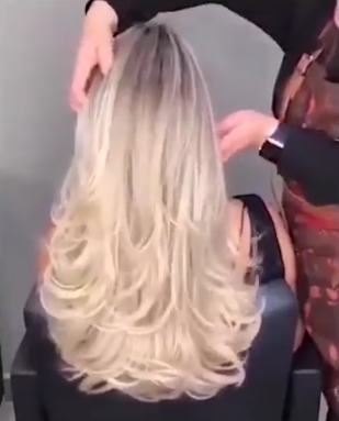 Super Soft And Smooth Golden Wig