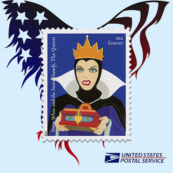 Disney Villains Forever Stamps USPS STAMPBUYHOME