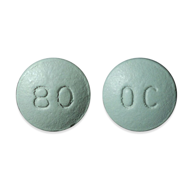 Oxycodone (Purdue Green) 80mg