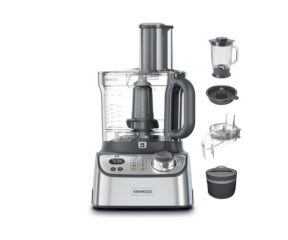 MultiPro Express Weigh+ FDM71.960SS 7-in-1 Food Processor - Weighing with Direct Serve