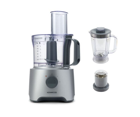 MultiPro Compact FDP301SI 2-in-1 Food Processor Silver