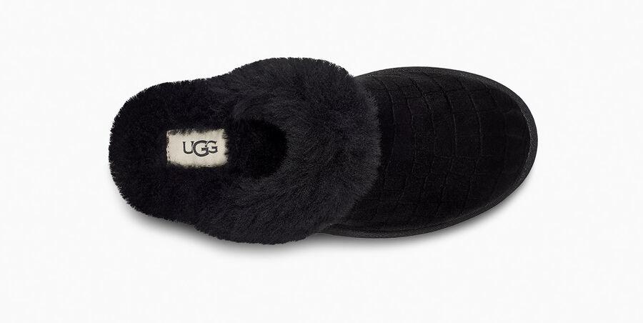 Scuffette Velvet Croc