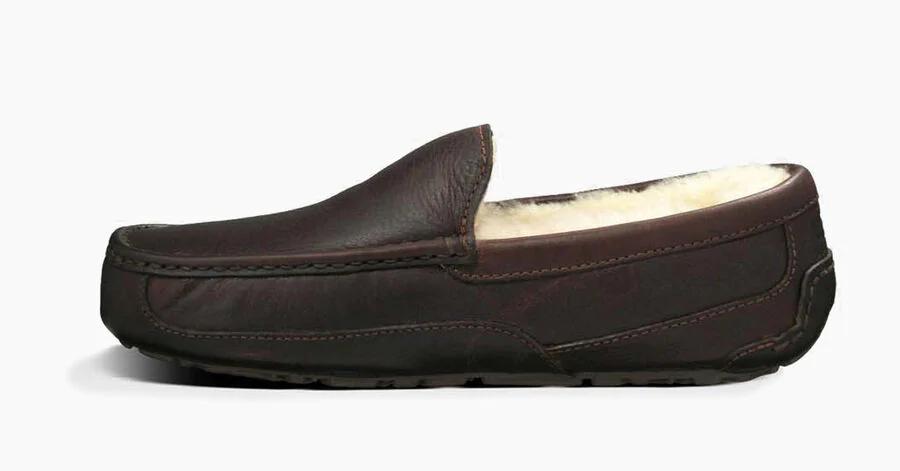 Ascot Leather Slipper