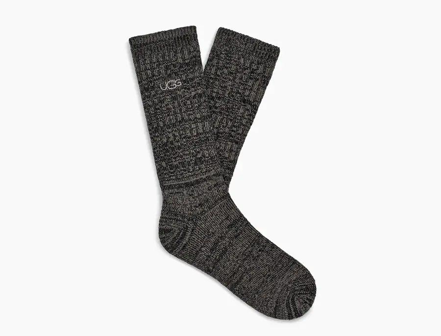 Trey Rib Knit Slouchy Crew