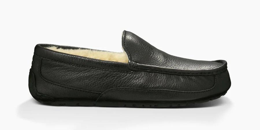 Ascot Leather Slipper