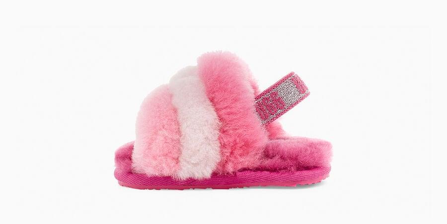 Fluff Yeah Slide Glitter & Stripes