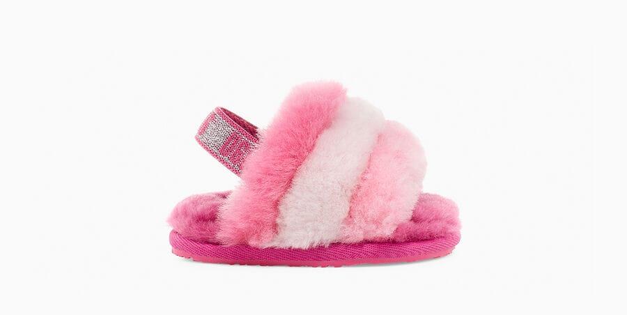 Fluff Yeah Slide Glitter & Stripes