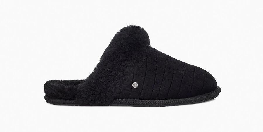 Scuffette Velvet Croc