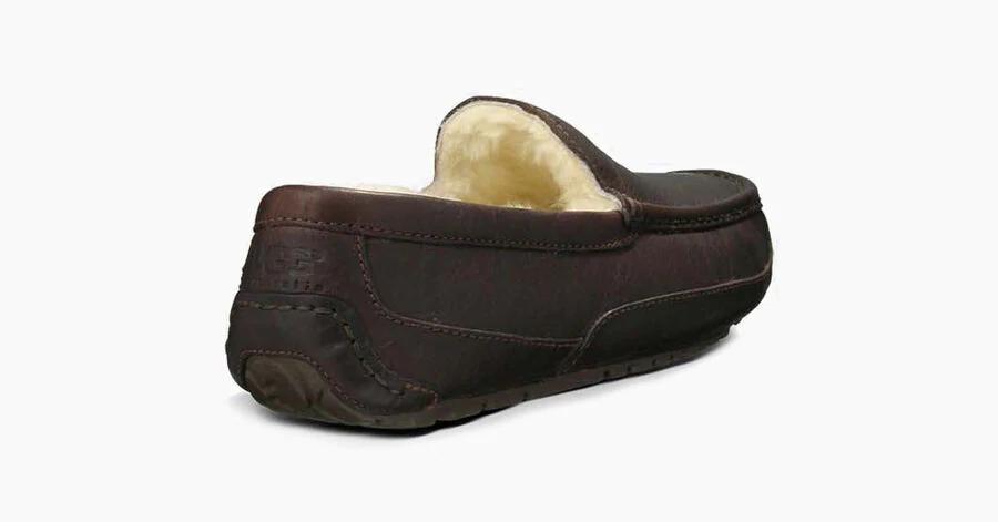 Ascot Leather Slipper