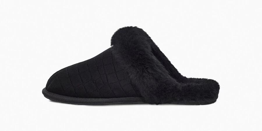 Scuffette Velvet Croc