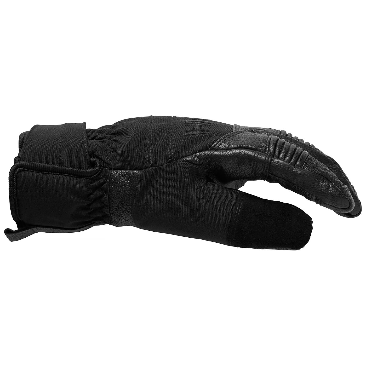 LEATHER MIX GLOVE