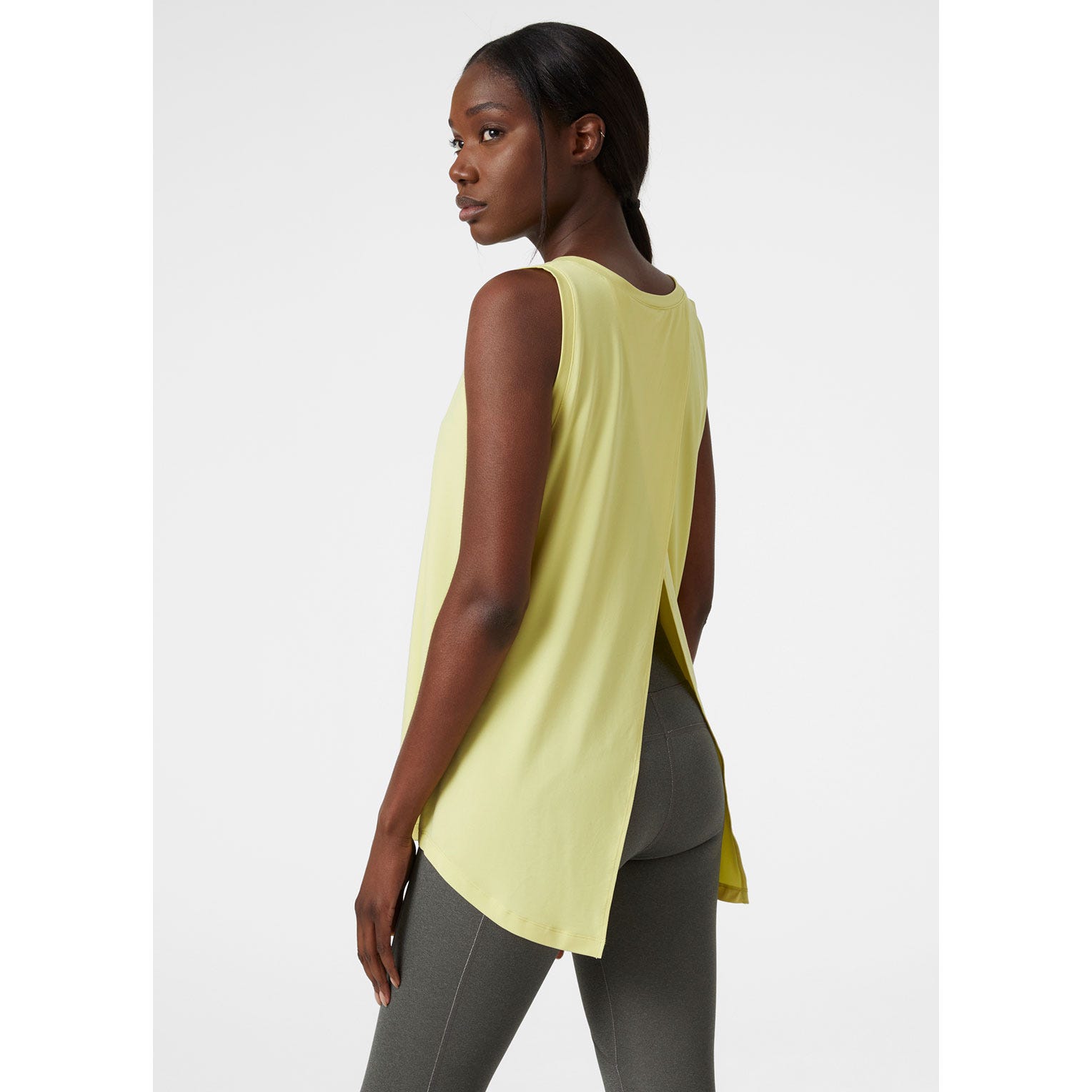 WOMEN'S TECH SPLIT BACK TANK