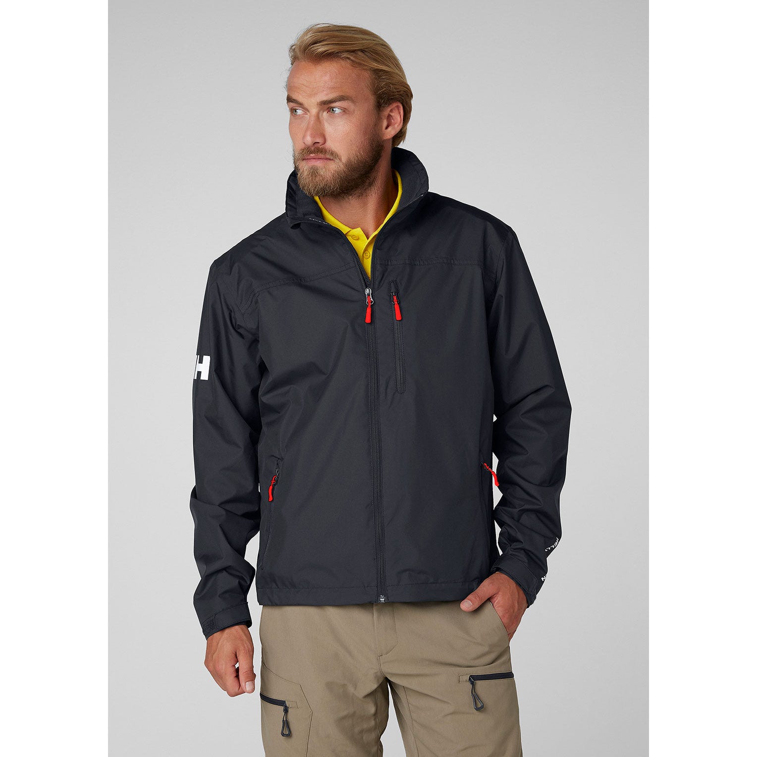 MEN'S CREW MIDLAYER SAILING JACKET