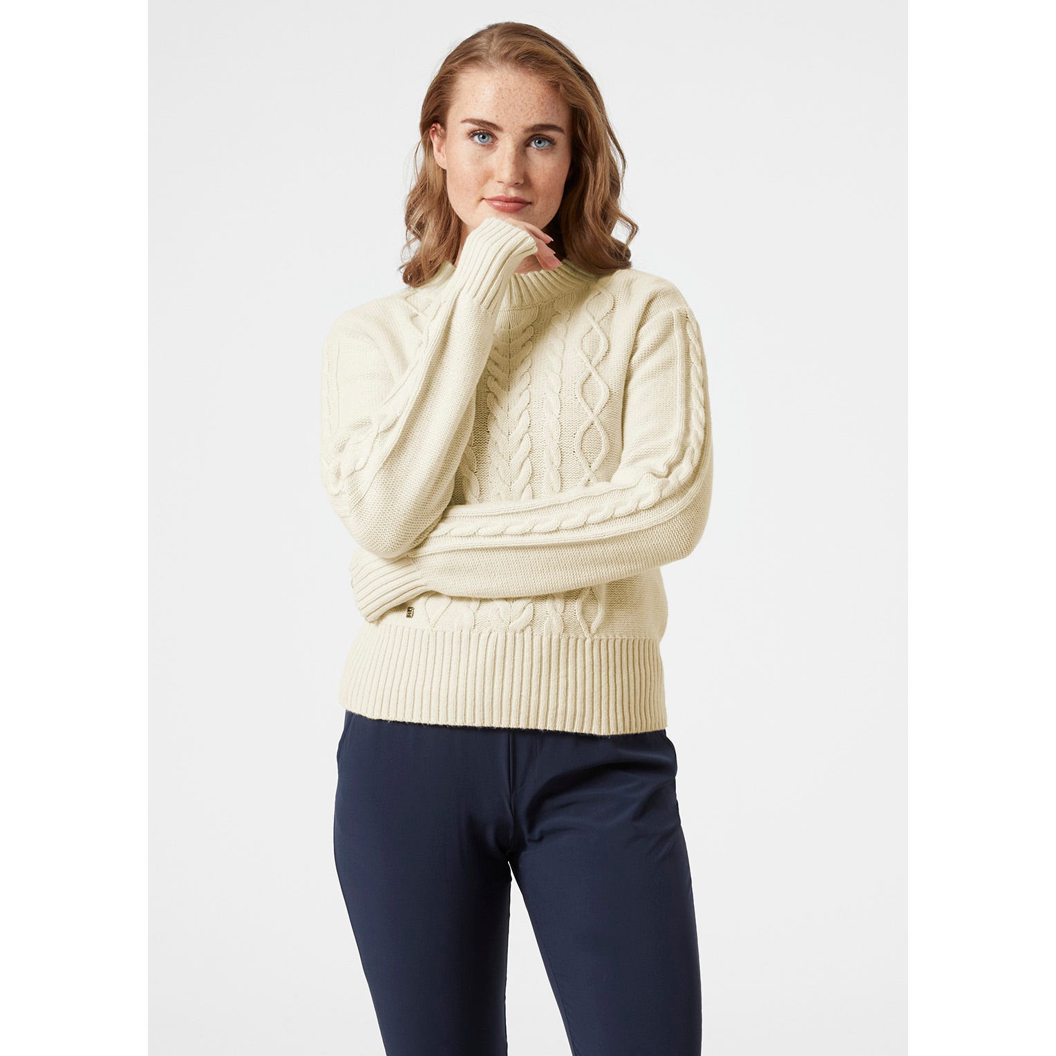 WOMEN'S SIREN CABLE KNIT SWEATER