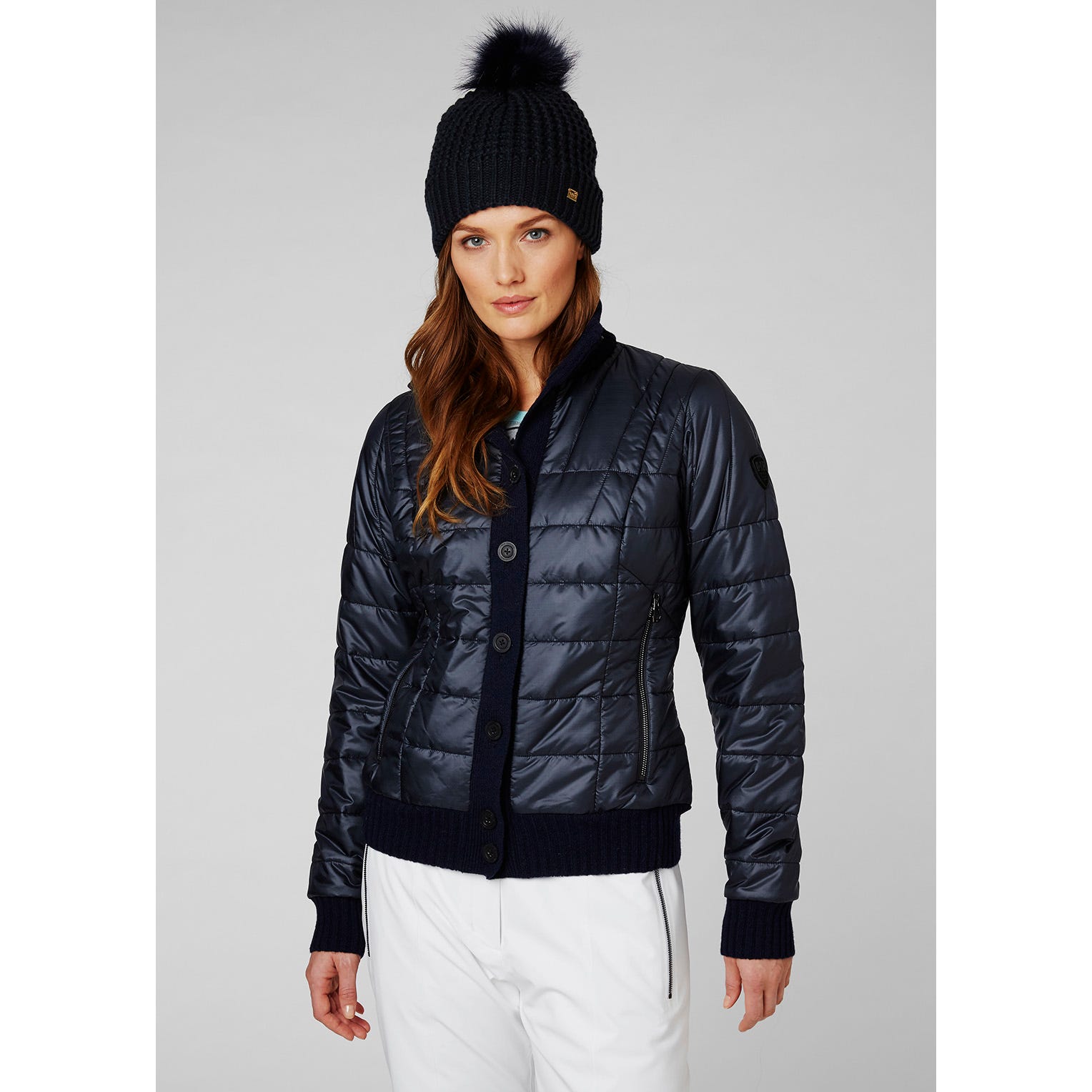 W HOD HYBRID KNIT JACKET