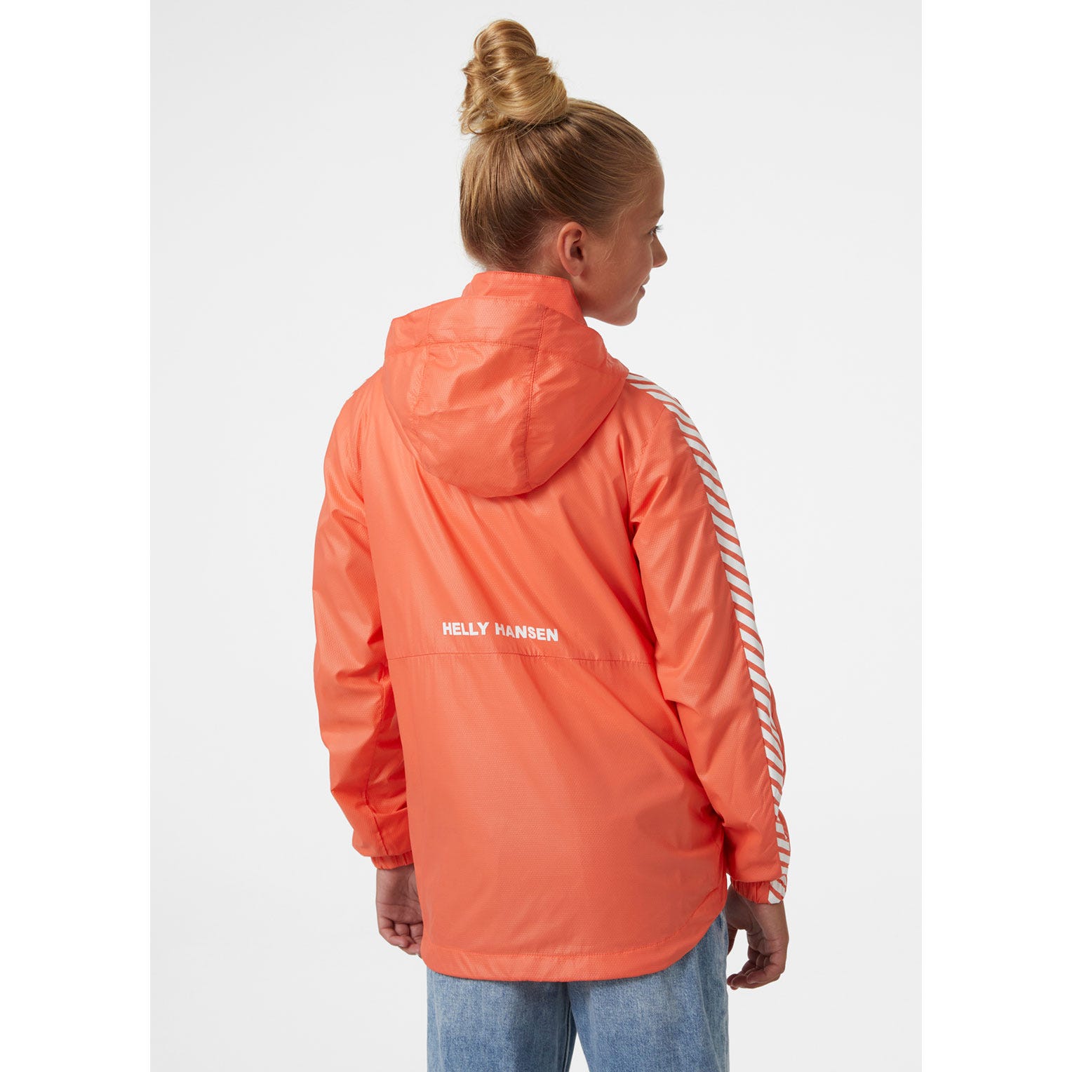 JUNIORS' STRIPE WIND JACKET