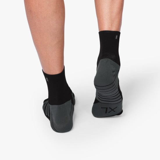 On Running Performance Mid Sock Black | Shadow - Women's
