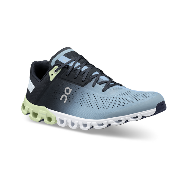 On Men's Cloudflow Running Shoes - Ink/Meadow