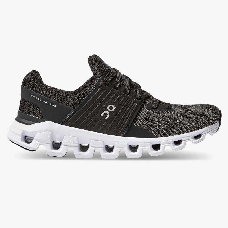 On Women's Cloudswift 2 Running Shoes - Black/Rock