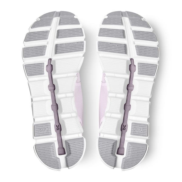 On Women's Cloud 5 Running Shoes - Lily/Frost