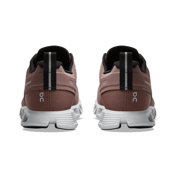 On Women's Cloud 5 Waterproof Running Shoes - Cocoa/Frost