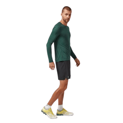 On Running Lightweight Shorts in Black - Men's