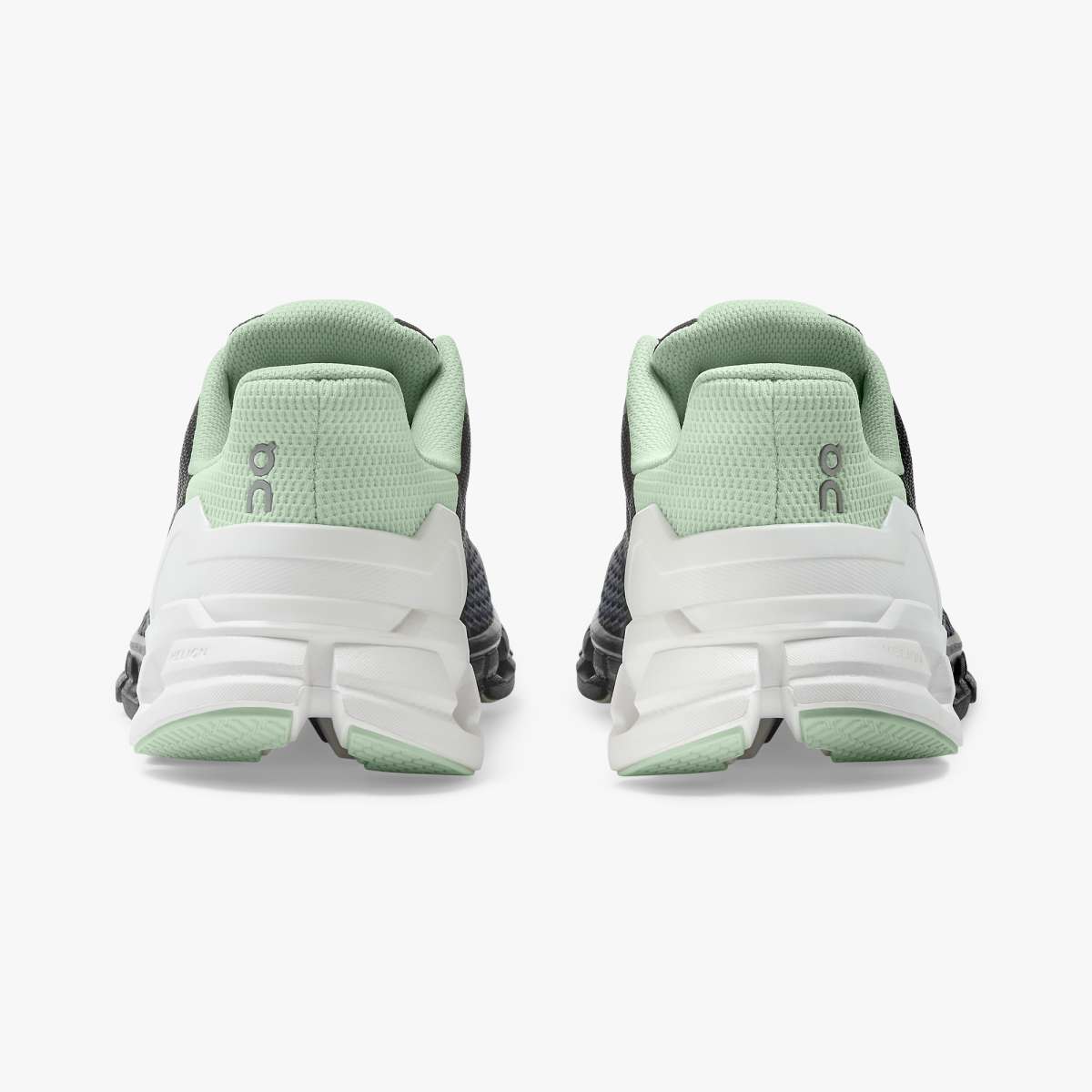 On Women's Cloudflyer WIDE Running Shoes - Black/White